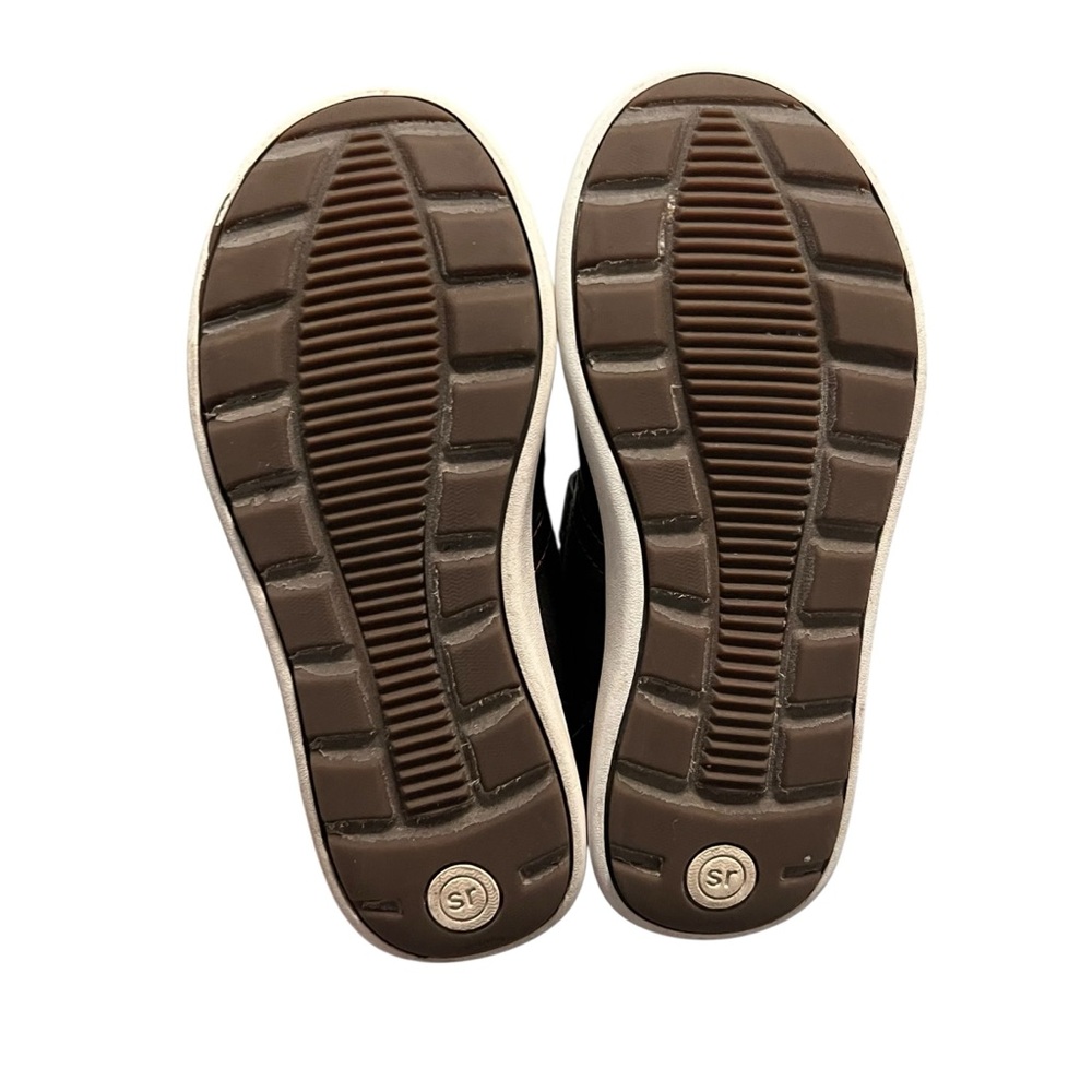 Stride Rite Sz 1M Boys Made 2 Play Cory Brown & Tan Sneakers Athletic Shoes - Picture 6 of 7